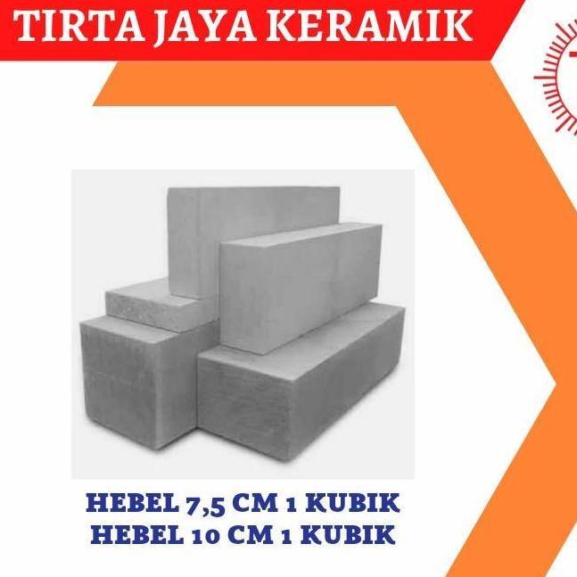 Hebel 7,5cm - 10cm Per Kubik