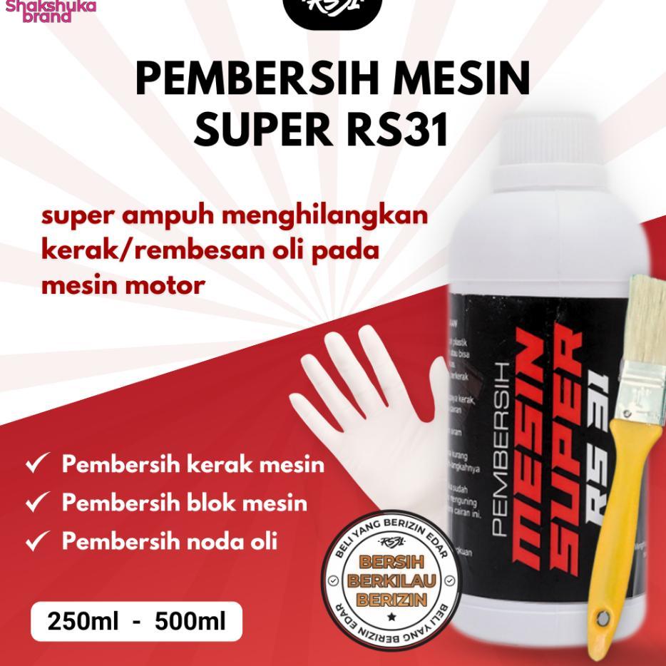 Rs31 Cairan Pembersih Mesin Super Motor Mobil Berkerak | Pembersih Kerak Mesin | Cairan Pembersih Ol