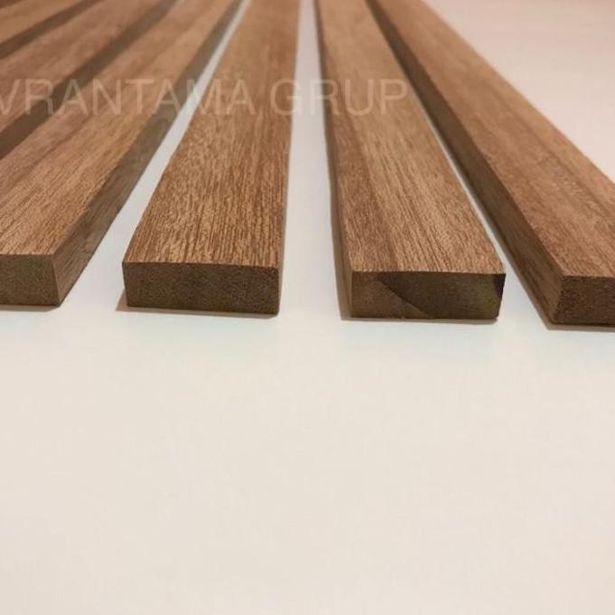 Kaso Balok Lis kayu 7x5cm panjang 50cm, 5x7cm Serut Halus