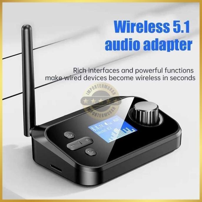 GARINDS VIKEFON 2in1 Audio Bluetooth 5.1 Receiver Transmitter 10M