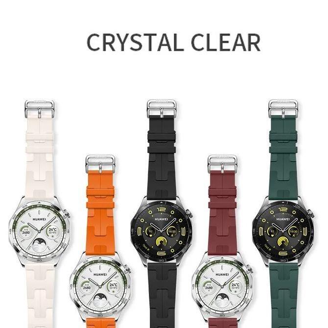 Strap Tali Jam Huawei Watch GT 3 42mm - GT 2 42mm - GT 42mm - Huawei Watch 2 - Model H-Pattern Silic