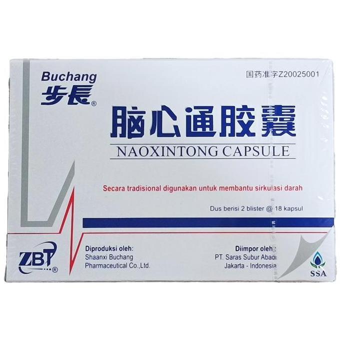 asli Buchang naoxintong capsule/obat herbal stroke, jantung,kolesterol