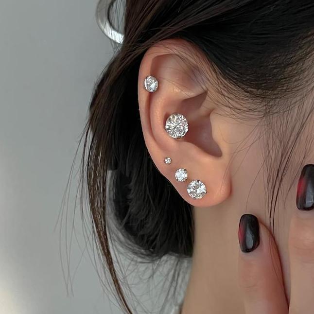 Ear Partner Anting Baja Titanium Medis Untuk Tindik Telinga Anting Tulang Telinga Kelas Atas Anting 