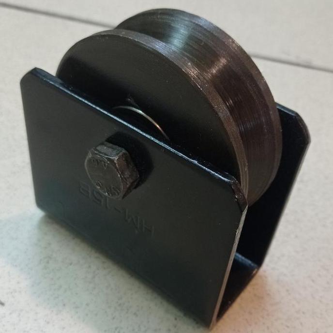 Roda Pintu Gerbang /Roda Pagar/Roda Pagar Besi 4 Inchi /Roda Pagar Besi 10 Cm Rel Siku Terbaru 