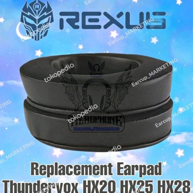 Lengkapjaminan- Earcup Busa Earpad Rexus Thundervox Hx0 Hx5 Hx8 Headset Headphone