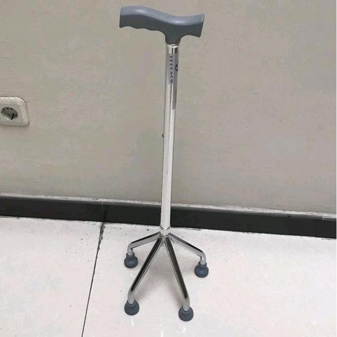 Tongkat Kaki 4 Piramid Sella Sellaco Tongkat Alat Bantu Jalan