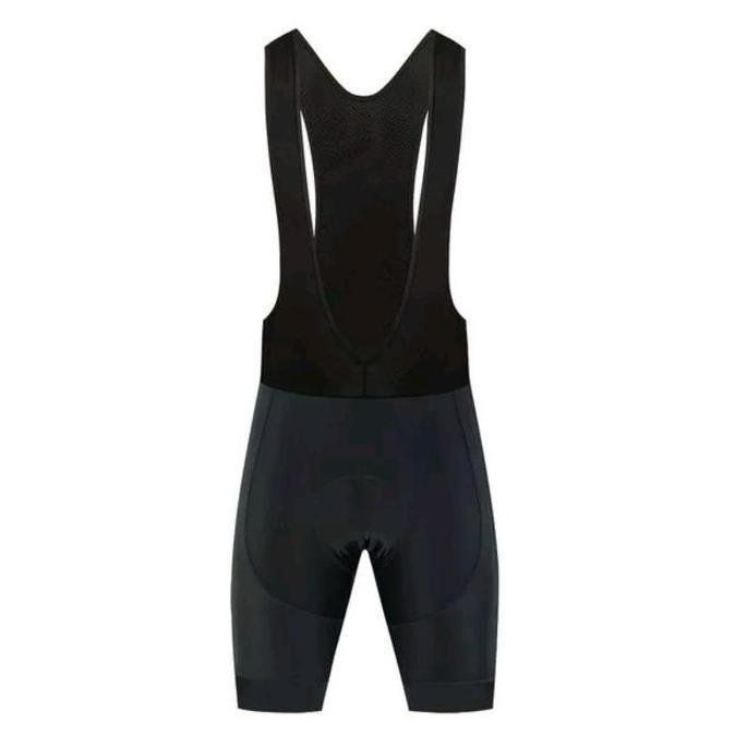 Fluent- Maero-Celana Sepeda Bib Pendek Celana Sepeda Bib Fullblack Coate