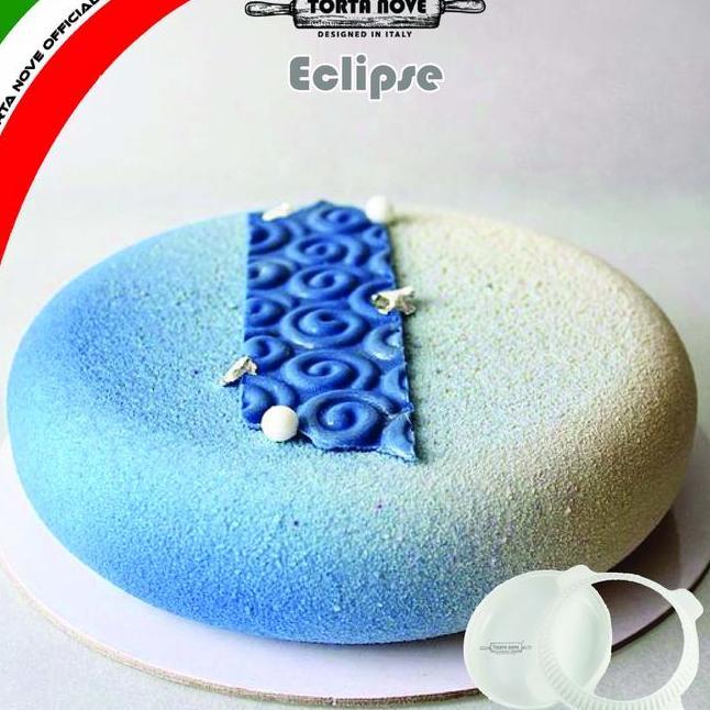 Cod Loyang Kue Cetakan Silikon Eclipse Cetakan Cake Cetakan Glaze Cake Torta Nove Italy Cetakan Untu