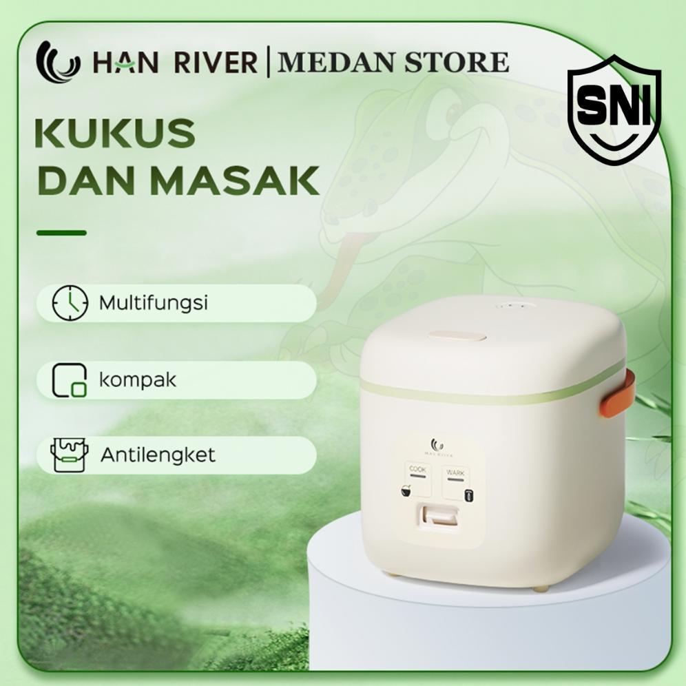 NEW DEALS HAN RIVER Medan Rice Cooker 0.8L Magic Com Mini 400W