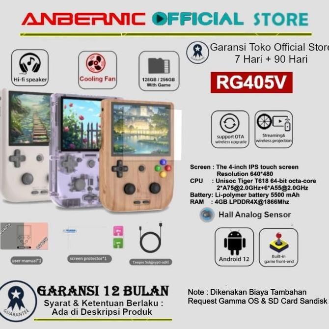 Ivacoss99 - ANBERNIC RG405V Portable Handheld Retro Game Console Android System