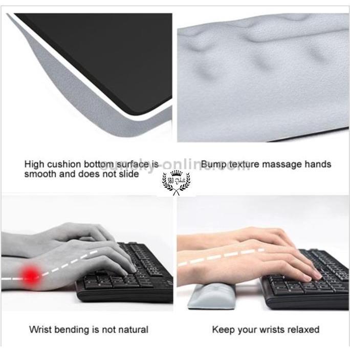 Cod,Bisa- Bubm Wrist Pad Memory Foam Keyboard Mouse Wrist Rest Pad Bubm