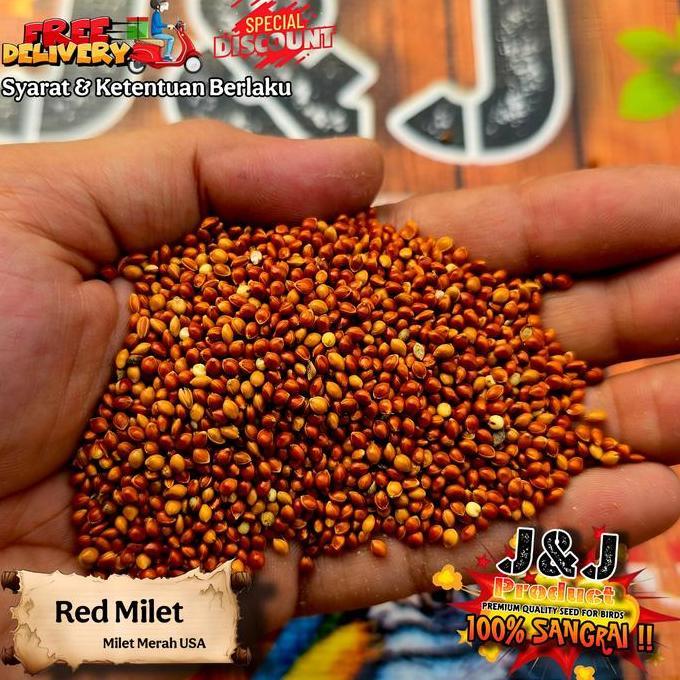 Dryfood- Milet Premium Bijian Sangrai Milet Putih Milet Cream Milet Hitam