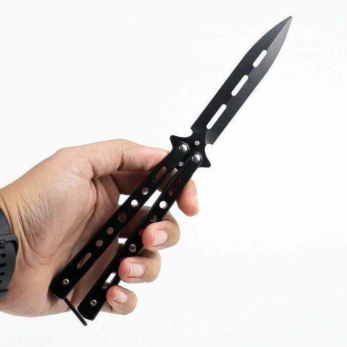 Fluent- Balisong Knife Pisau Camping Outdoor Balisong Tactical Survival Kit