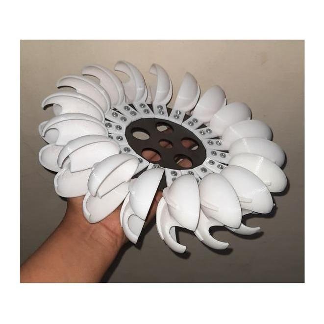 Turbin Turbine Pelton 18 Bucket Dengan Runner , Shaft , Pulley