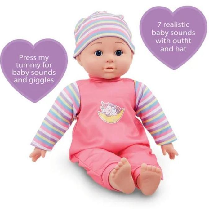 Sehar_Zen - Addo Be My Baby Cuddly Doll - Mainan Boneka Mirip Bayi