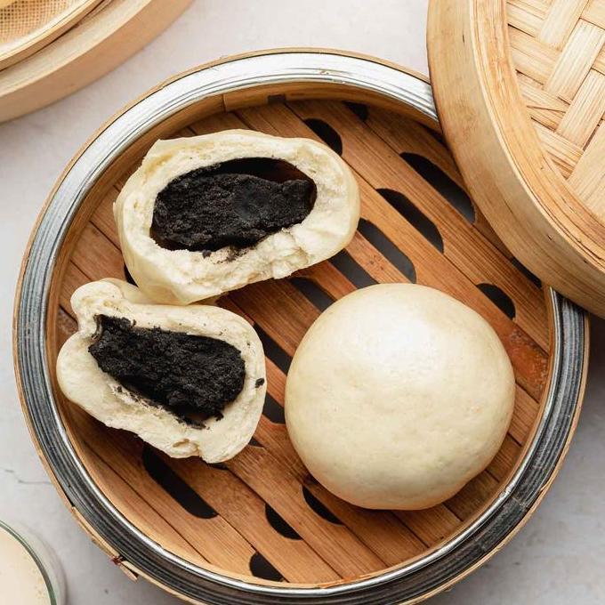 Sehatyuk- Filling Tausa Wijen Hitam Black Sesame Paste Isian Mooncake Roti 1 Kg