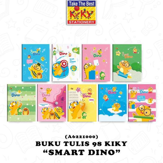 KIKY Buku Tulis 98 Lembar - 1 Pack (Isi 5) DS