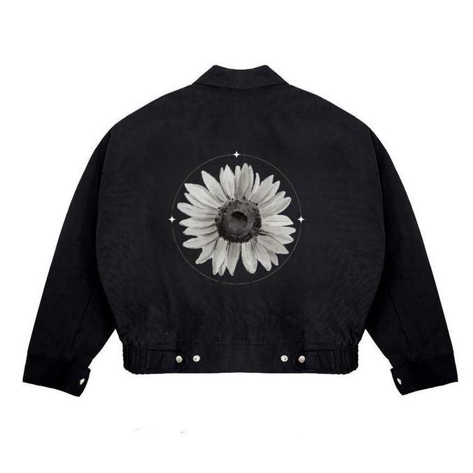 Uomo- Work Jacket Crop - Jaket Pria Crop Kasual Unisex- Jaket Crop Pria Wanita Size M L Xl Xxl