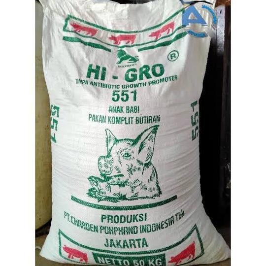 Pur babi 551 Charoen Pokphand 1 karung 50 kg