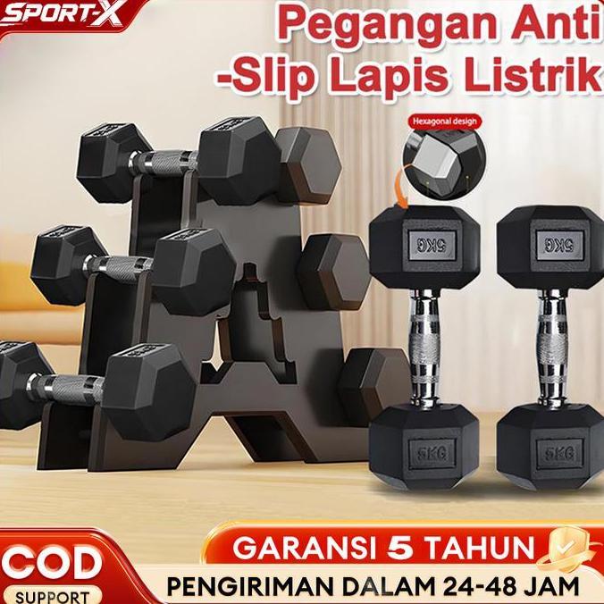 MY-HI Mini Dumbbell set 5KG 10KG Anti slip Barbel Dumbbell besi Gym Dumbbell Murah Barbel Wanita