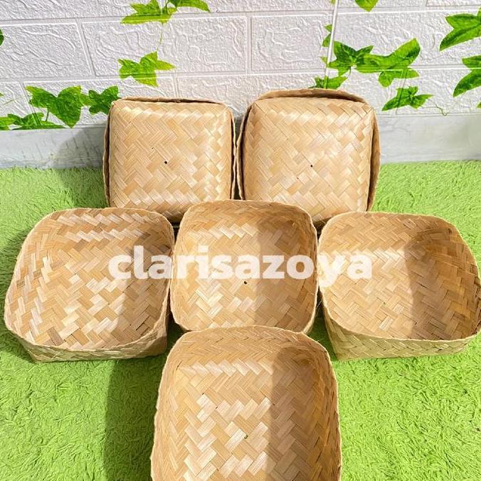 Posizioni- Paket Usaha Pipiti Wadah Nasi Jadul/Wakul Hajat Bambu 40 Pcs/20 Pasang All Size