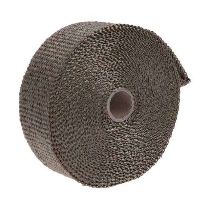 PEREDAM PANAS KNALPOT MOTOR EXHAUST WRAP 50MM MP-001 FIBERGLASS KAIN TAHAN SUHU TINGGI FLEKSIBEL MUD