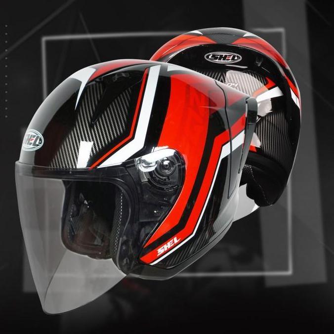 SHEL Motif Eqz 04 - Helm Half Face | SHEL | Equalizer | Shel Equalizer | Shel Motif | Helm Motif | H