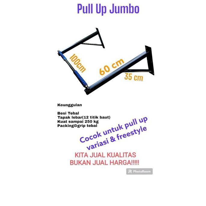 BIDUSHOPSELLER71 - ALAT PULL UP BAR JUMBO/ ALAT PULL UP BAR FREESTYLE ALAT OUTDOOR