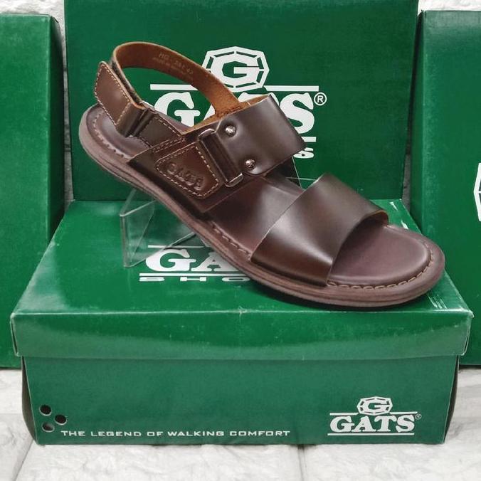 Sandal Rumah Sandal Sepatu Kulit Gats Hg 251 Original