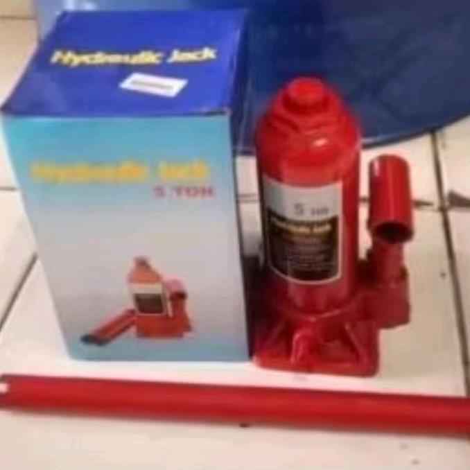 DONGKRAK 5TON/JACK BOTOL 5 TON PLUS STANG FOR SALE