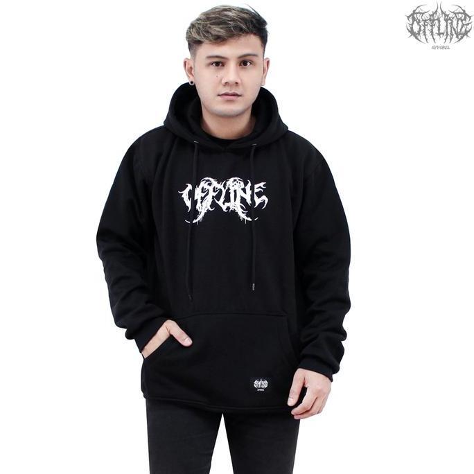 Uomo- Offline Hoodie Jumper  Reguler Everyday Bloods / Hoodie Cowok Cewek Tebal Ori / Hoodie Aesthet