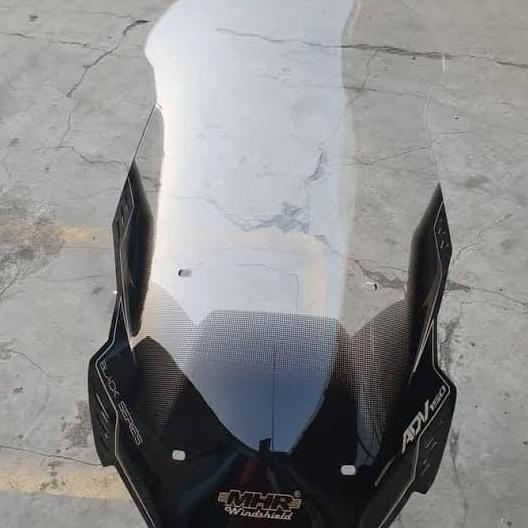 WINDSHIELD HONDA ADV 150 CARBON MHR VISOR ADV150 MHR ASLI