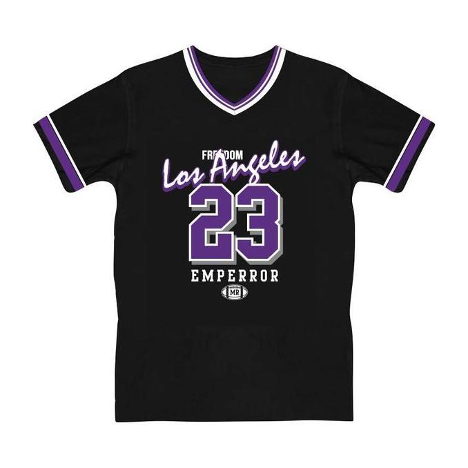 Superiore- Kaos Distro Pria Wanita Kaos Baseball Kaos Angka Kaos Kerah V-Neck T-Shirt Pria Wanita Ba