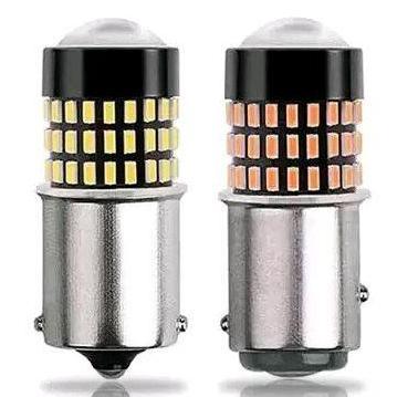 Lampu LED 1157 BAY15D Lampu rem mobil motor 54smd 4014