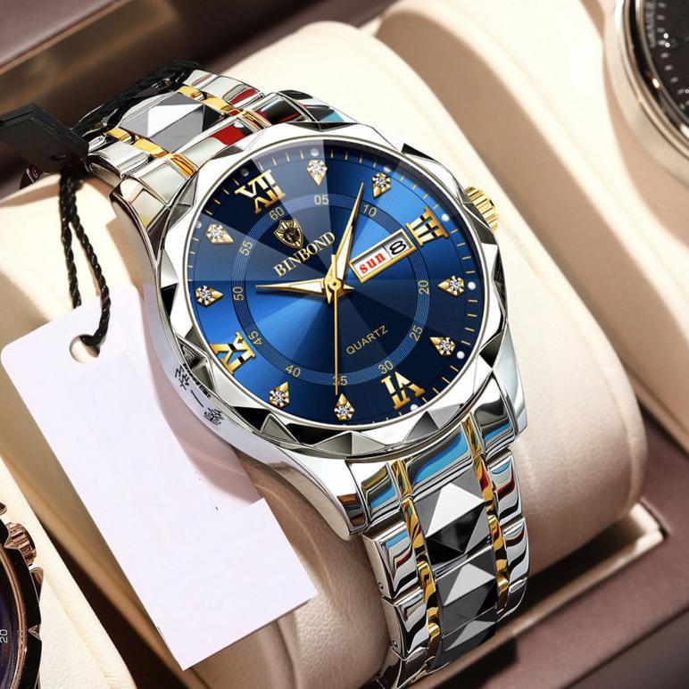 PROMO TERBARU Jam Tangan Pria Full Stainless Steel Tahan Air dan Anti Karat Jam tangan Keren Zn011