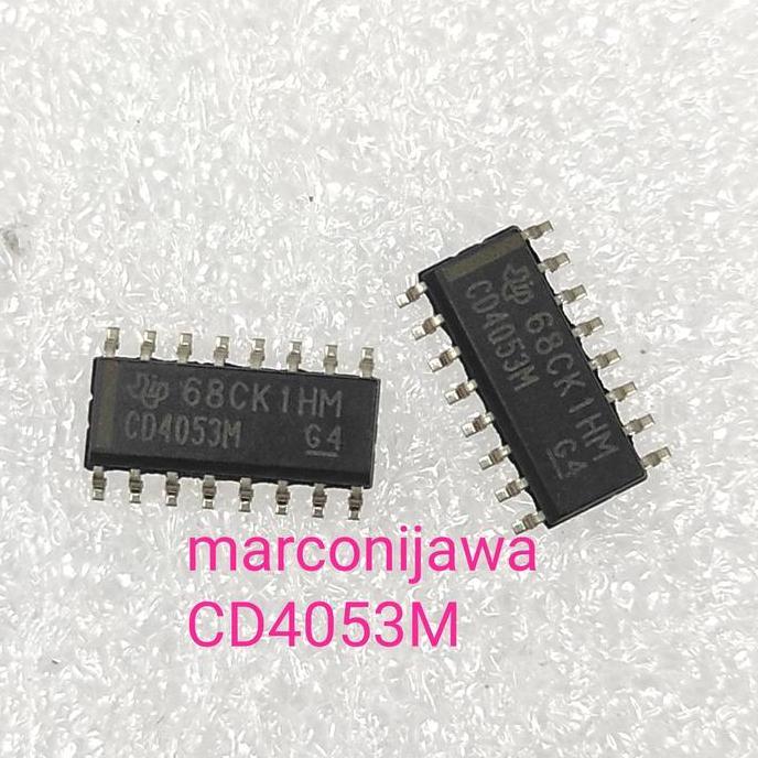 HCF4053 ic smd tempel