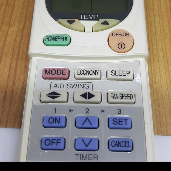 REMOTE REMOT AC NATIONAL A75C2183 POWERFULL ORIGINAL ASLI