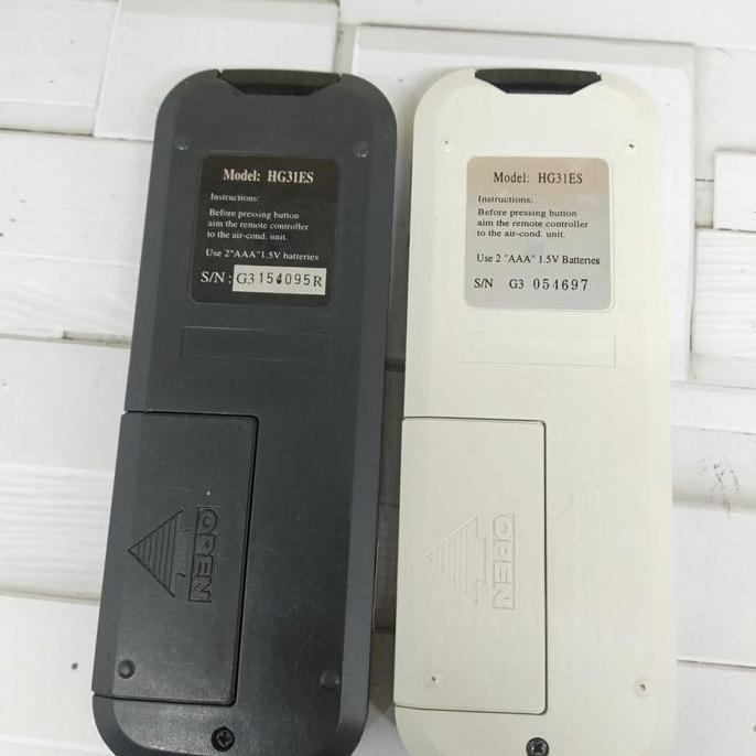 REMOTE REMOT AC YORK MCQUAY HG31ES ORIGINAL ASLI