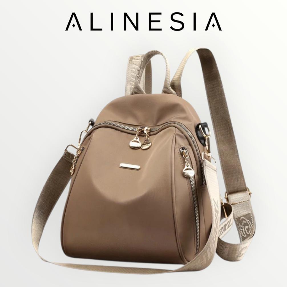 Grade Ori Alinesia - Ransel Milano |Tas Ransel Dan Bahu Wanita Bahan Nilon Anti Air Untuk Sekolah Ku