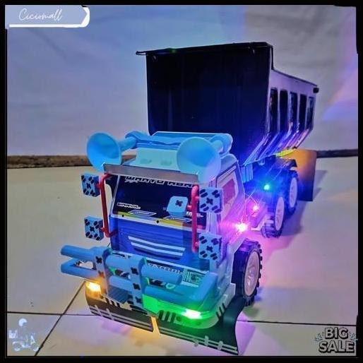 Truk Pasir Mainan Mobilan Modifikasi Ttp 02 Ful Lampu Led Cod