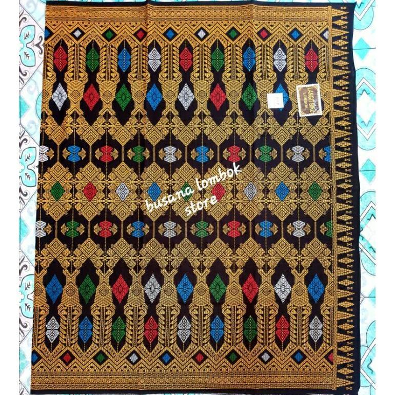 Promo  Kain Songket Motif Songket Printing Kain Lombok