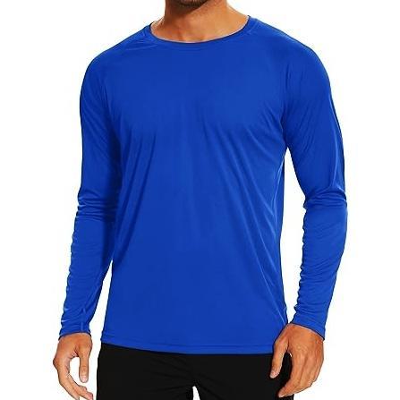 BIG SALE Kaos Olahraga Lengan Panjang Polos Pria Wanita Dry Fit All Size Atasan Pakaian Baju Drifit 