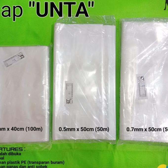 1 Roll Plastik Kantongan Pe Cap Unta Untuk Packing Ikan Packing Hasil Panen Kebun Untuk Cor Bangunan