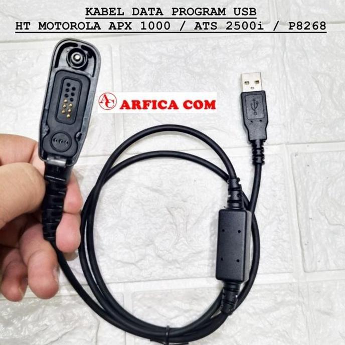 TERMURAH - KABEL DATA PROGRAM / KABEL PROGRAM HT MOTOROLA APX1000 ATS2500i P8668i