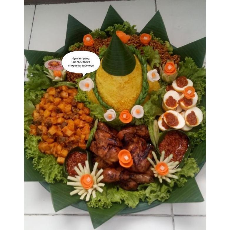 Terbaru Nasi Tumpeng Kuning 10 porsi, nasi tumpeng