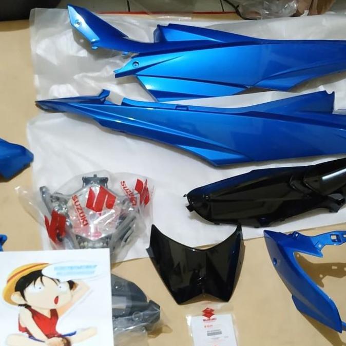 fullbody body set Satria Fu facelift ori sgp biru gp merah putih hitam