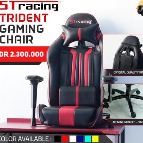 6goflanss - STRacing / ST Racing Gaming Chair Trident Series Kursi Gaming