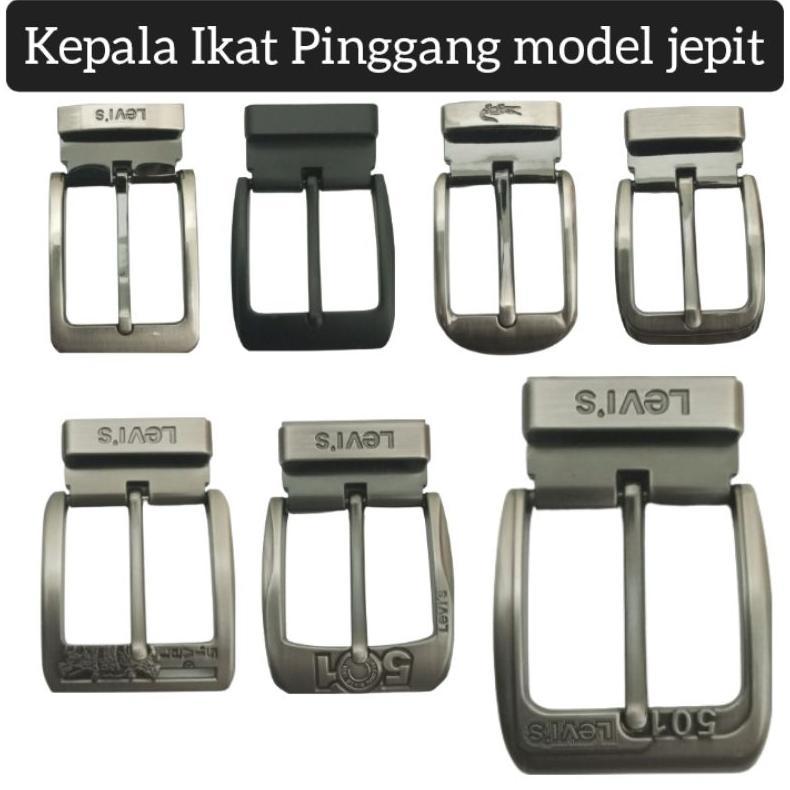 NEW kepala ikat pinggang jepit / kepala gesper jepit / kepala sabuk jepit [terbaik][terlaris]