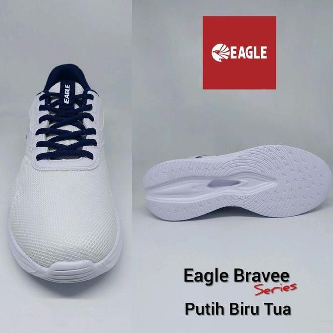 Sepatu Pria New Sepatu Sneakers Lifestyle Eagle Bravee Casual Sport (Original)