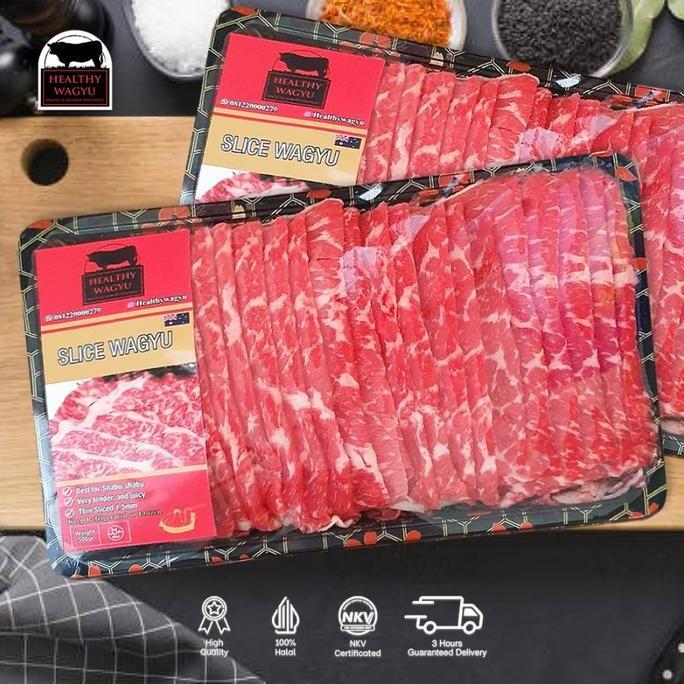 Carne- Slice Wagyu Shabu-Shabu Yakiniku Mb 6-8 500Gr